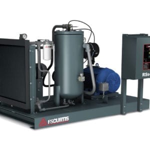 FS Curtis RS Series Rotary Screw Air Compressor Base Mounted