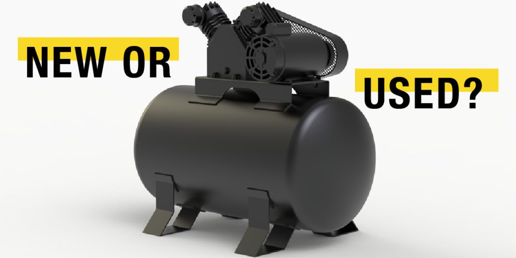 new or used air compressors?