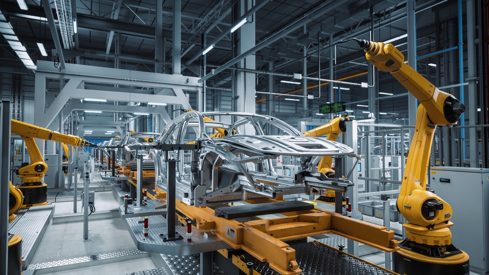 "compressed air" air compressors for car manufacturing